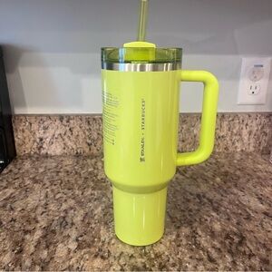 Lime green Starbucks Stanley 40 oz cup new with tags